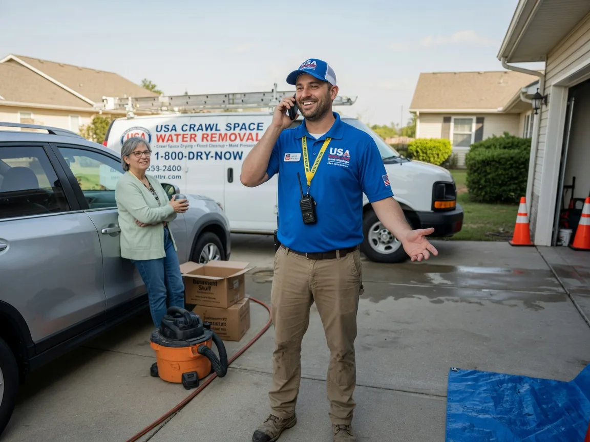 Crawl Space Water Removal Meansville, GA FAQs
